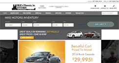 Desktop Screenshot of mikemotors-gm.com